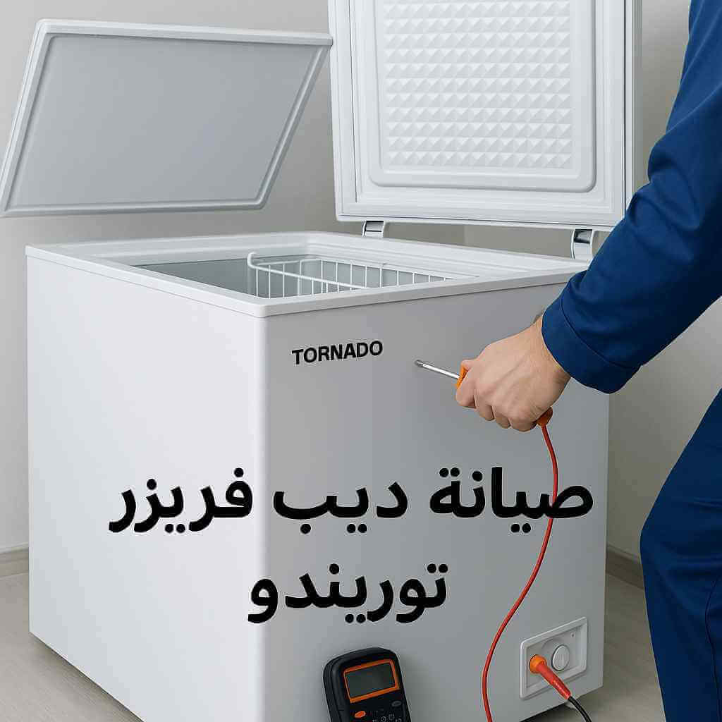 صيانة ديب فريزر تورنيدو